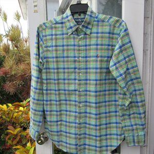 RALPH LAUREN NEW Men's LS Button Front Shirt - XL
